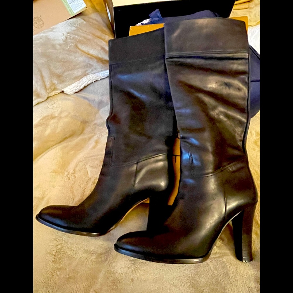 J.Crew leather tall boots